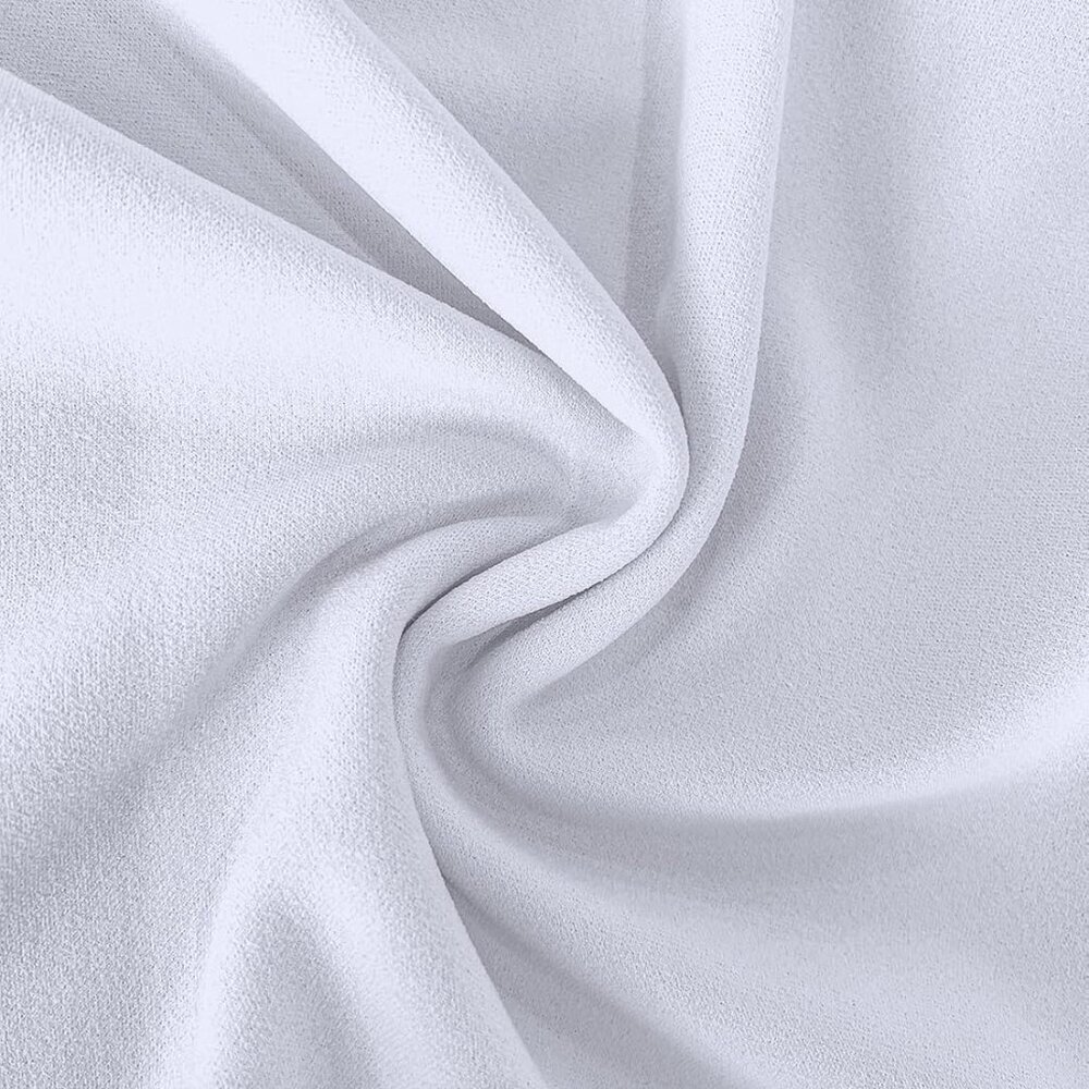 Womens Basic Bodycon Ruffle Flared Short Sleeve P… - image 6